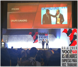 Distribuidores de Insumos são premiados em evento promovido pela revista Você S/A